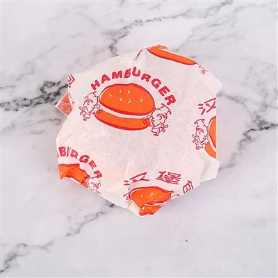Smørefast hamburger innpakningspapir