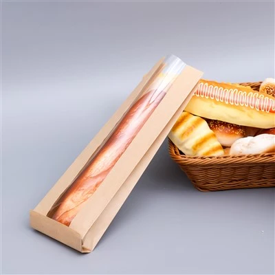 Kraftpapir Baguette Vindu Pakkepose